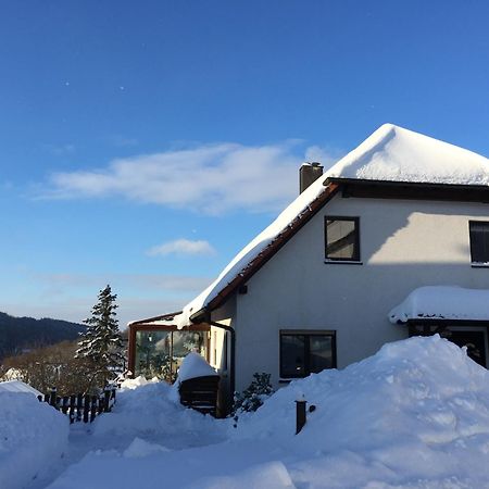 Ferienwohnung Rennsteigblick Suhl Dış mekan fotoğraf