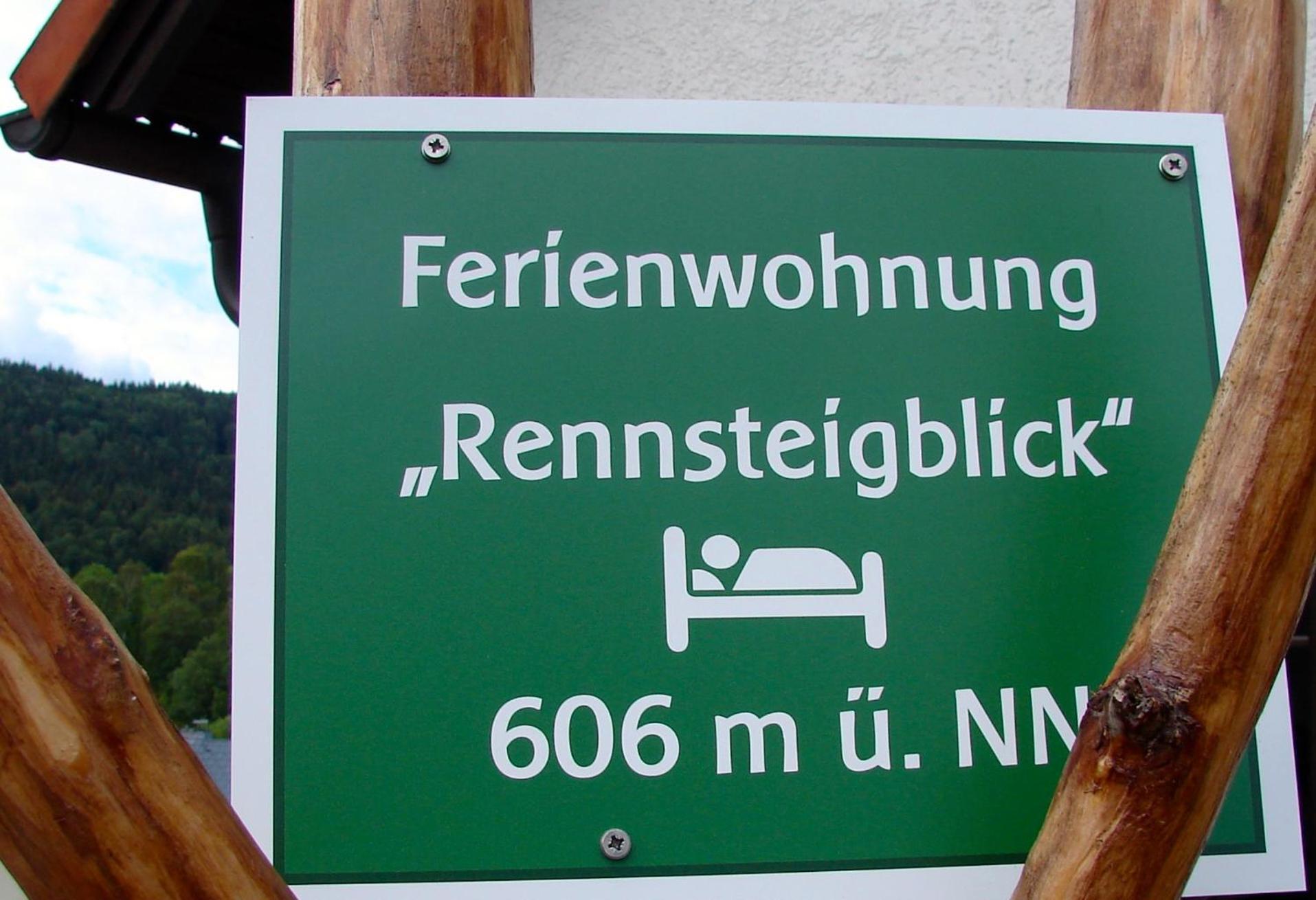 Ferienwohnung Rennsteigblick Suhl Dış mekan fotoğraf